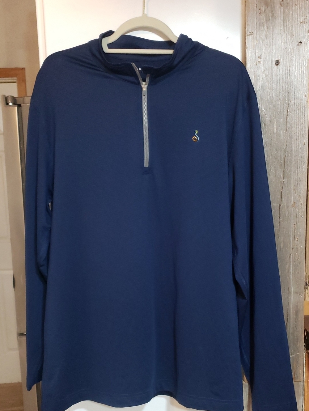 Dunning Player 2.0 Golf Quarter Zip Performance Lightweight Jacket XLT Navy Blue